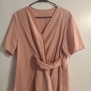 SHEIN Curve Blush Pink Dress